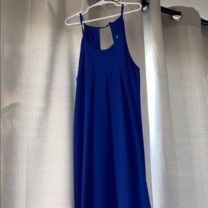 Royal blue dress